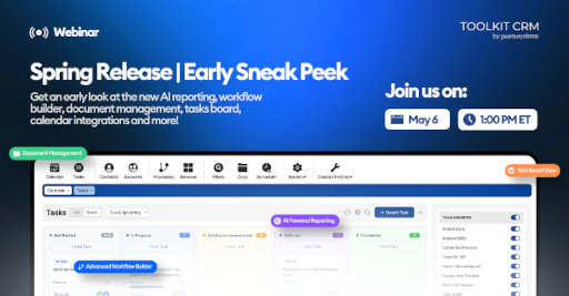 Toolkit CRM Spring Release | Early Sneak Peek