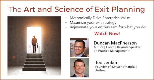 The Art and Science of Exit Planning