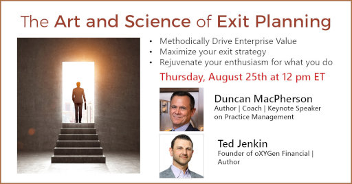 The Art and Science of Exit Planning